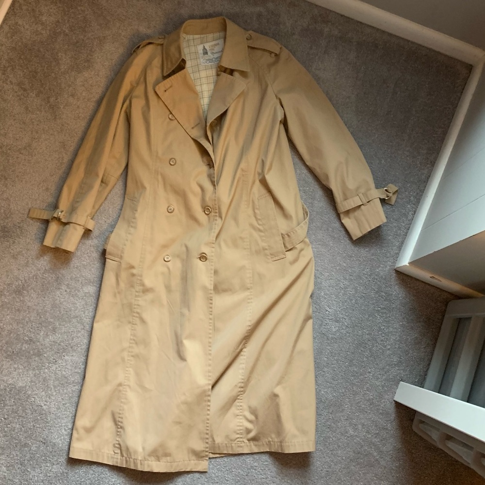 Vintage London Fog Maincoats Trench Rain Coat